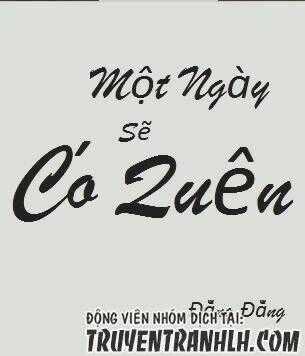 Có một ngày sẽ quên Chapter 1 trang 0