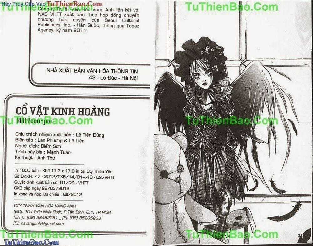 Cổ Vật Kinh Hoàng Chapter 8 trang 1