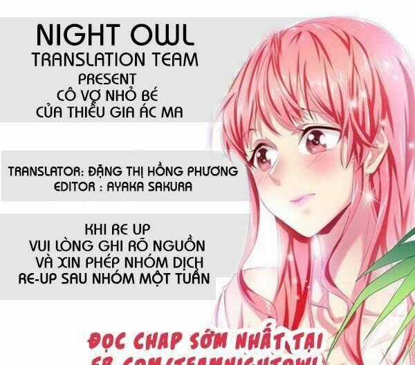 Cô Vợ Nhỏ Bé Của Thiếu Gia Ác Ma Chapter 18 trang 1