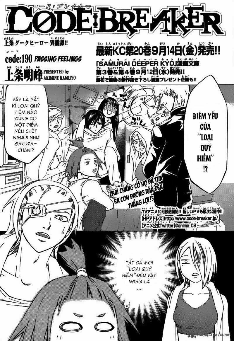 Code Breaker Chapter 190 trang 1