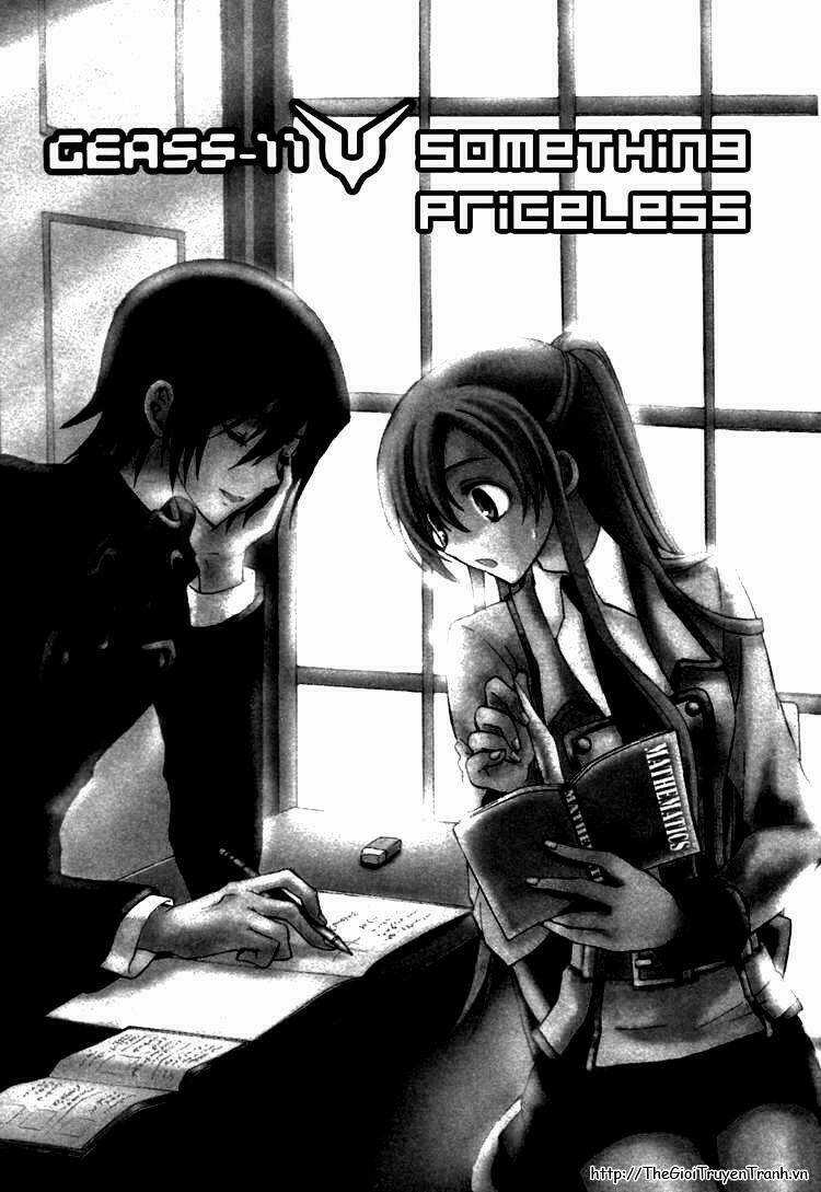 Code Geass Lelouch of the Rebellion Chapter 11 trang 0