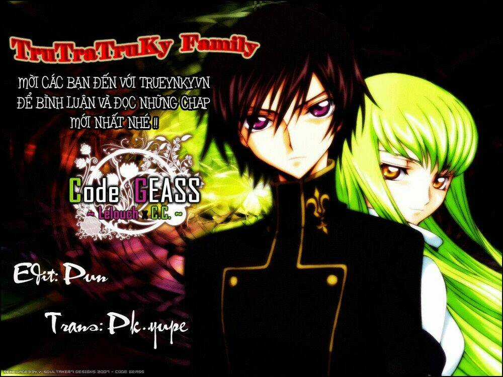 Code Geass Lelouch of the Rebellion Chapter 14 trang 0