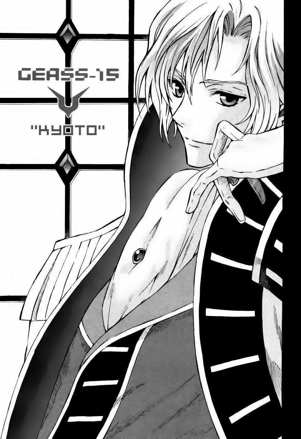 Code Geass Lelouch of the Rebellion Chapter 15 trang 0