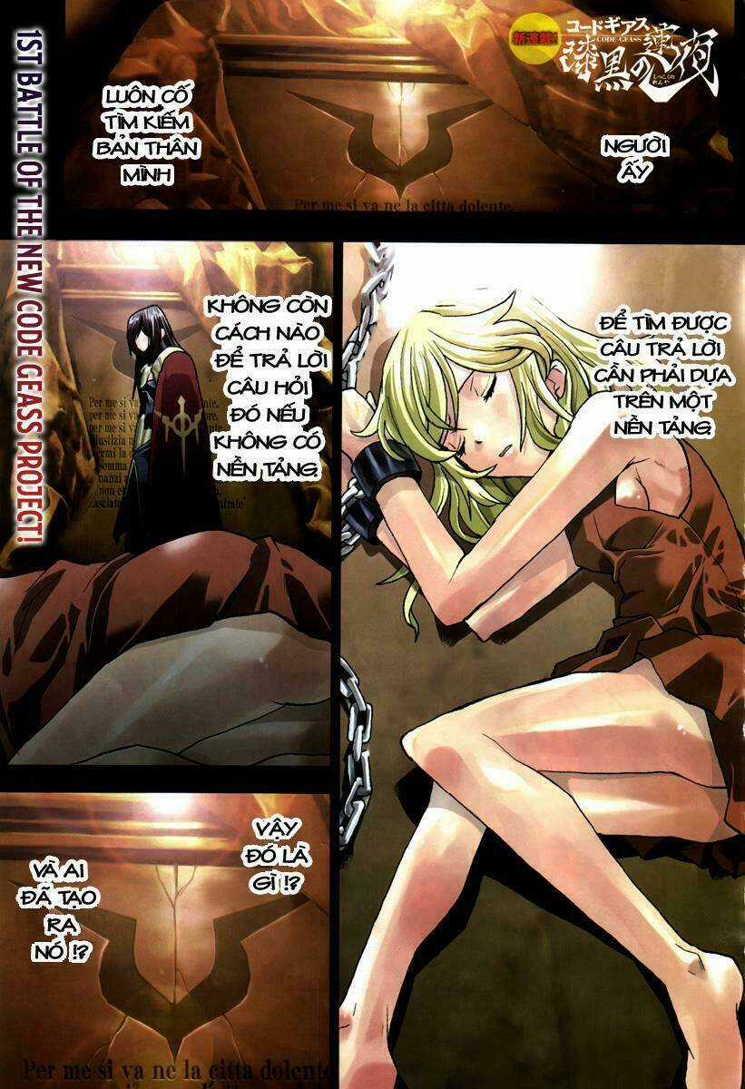 Code Geass: Shikkoku No Renya Chapter 1 trang 1