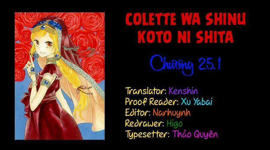 Colette Wa Shinu Koto Ni Shita Chapter 25.1 trang 1