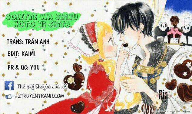 Colette Wa Shinu Koto Ni Shita Chapter 7 trang 1