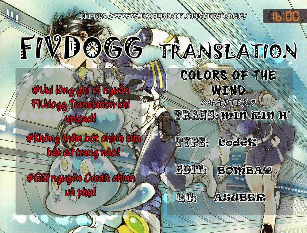 Colors Of The Wind Chapter 3 trang 0