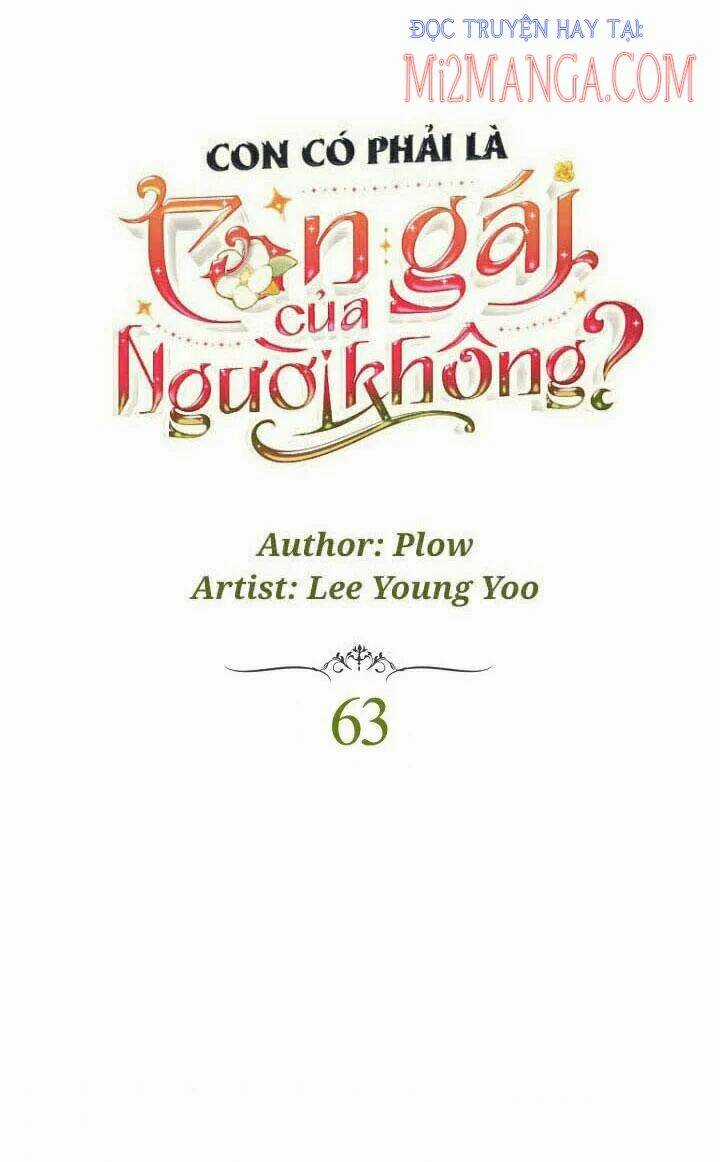 Con Có Phải Con Là Con Gái Của Ngài Không? Chapter 63 trang 0