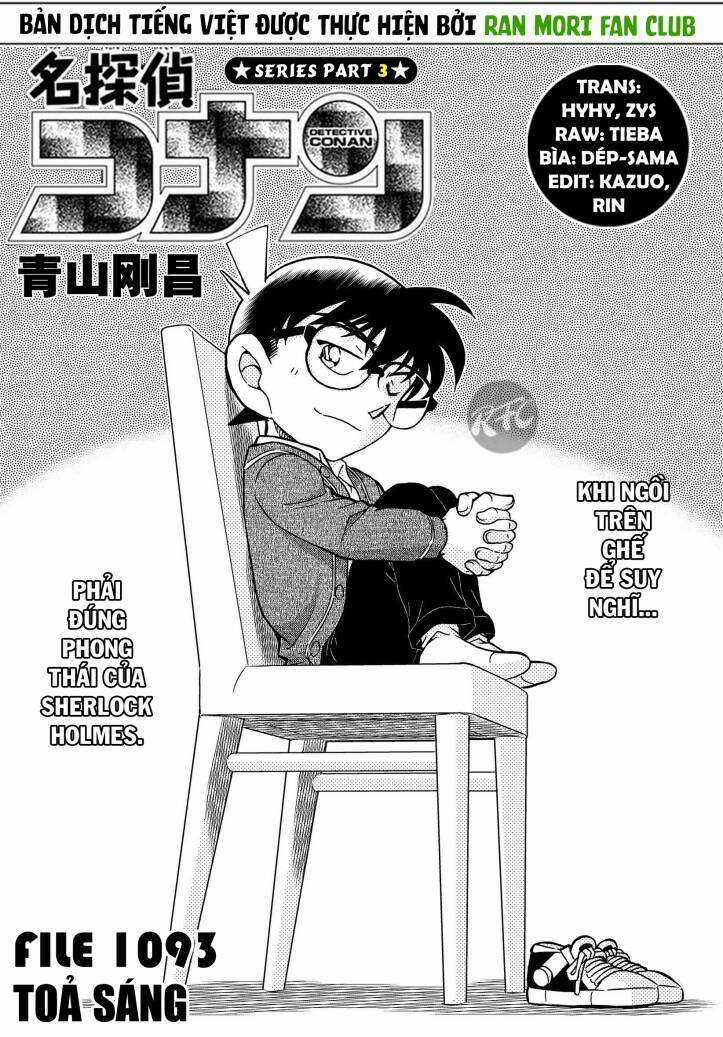 Conan Chapter 1093 trang 1