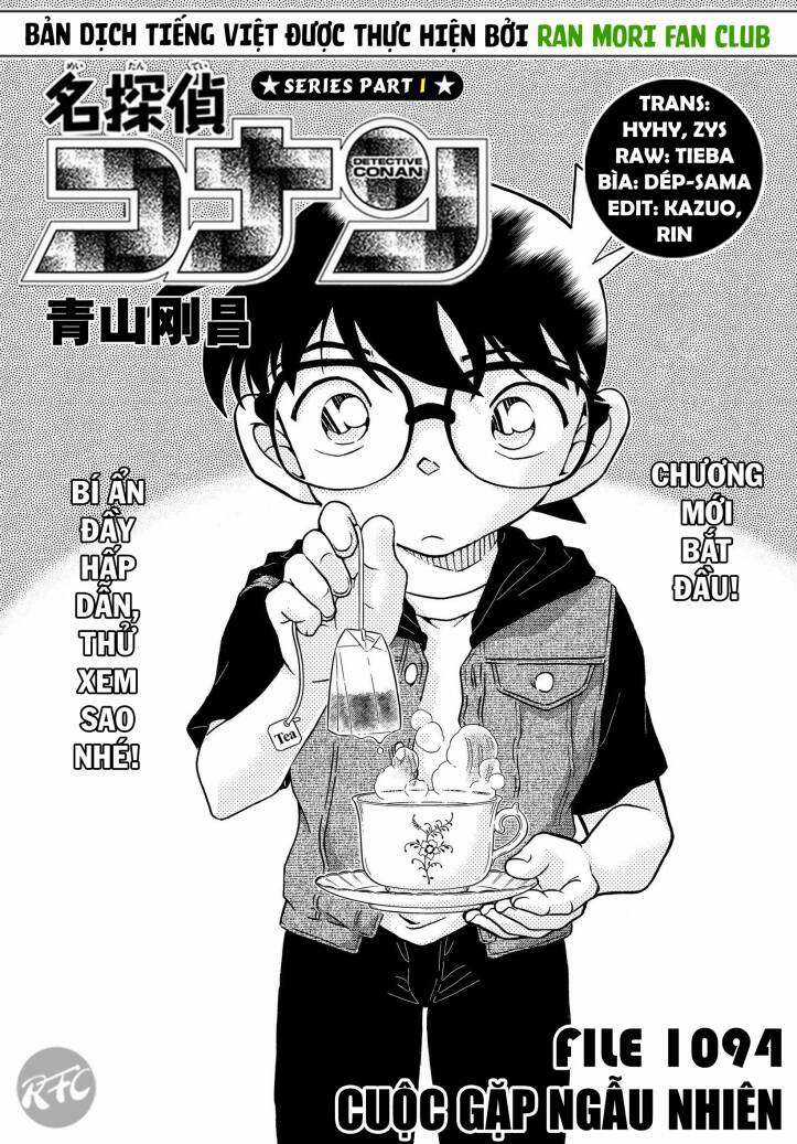 Conan Chapter 1094 trang 1