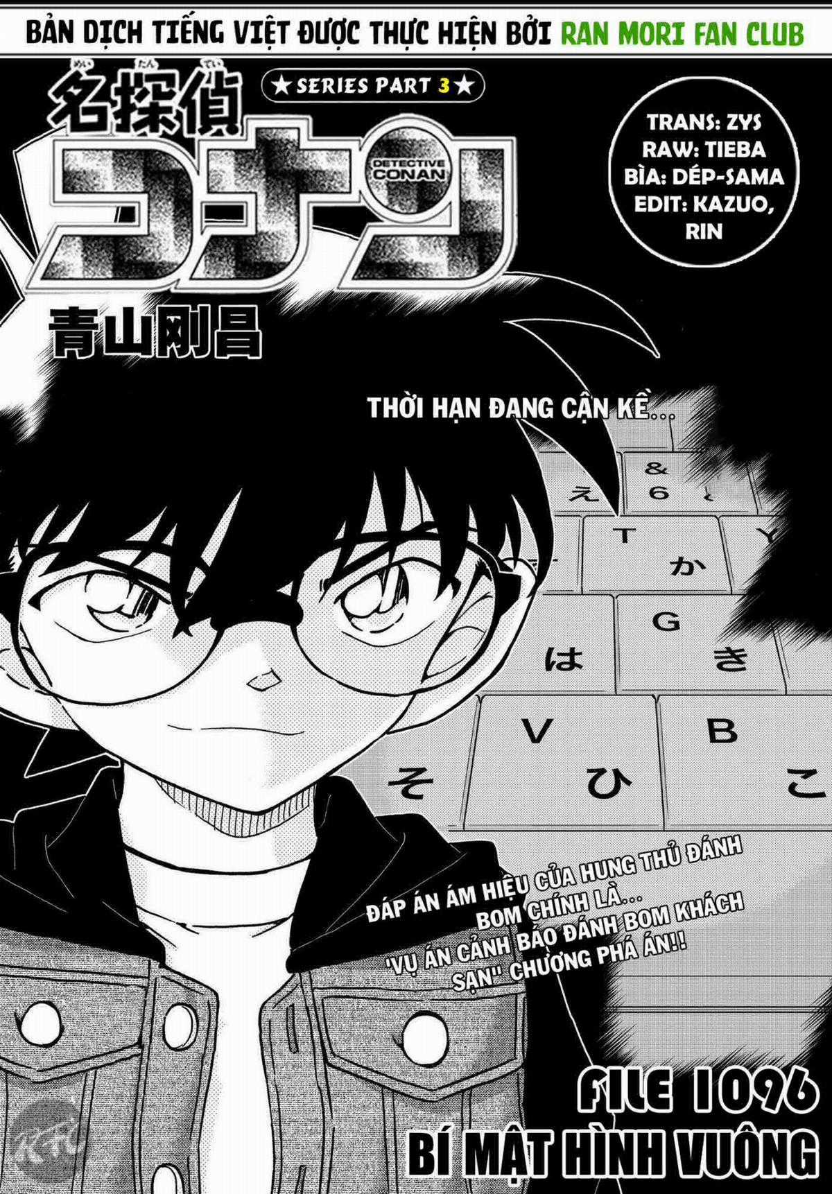 Conan Chapter 1096 trang 0