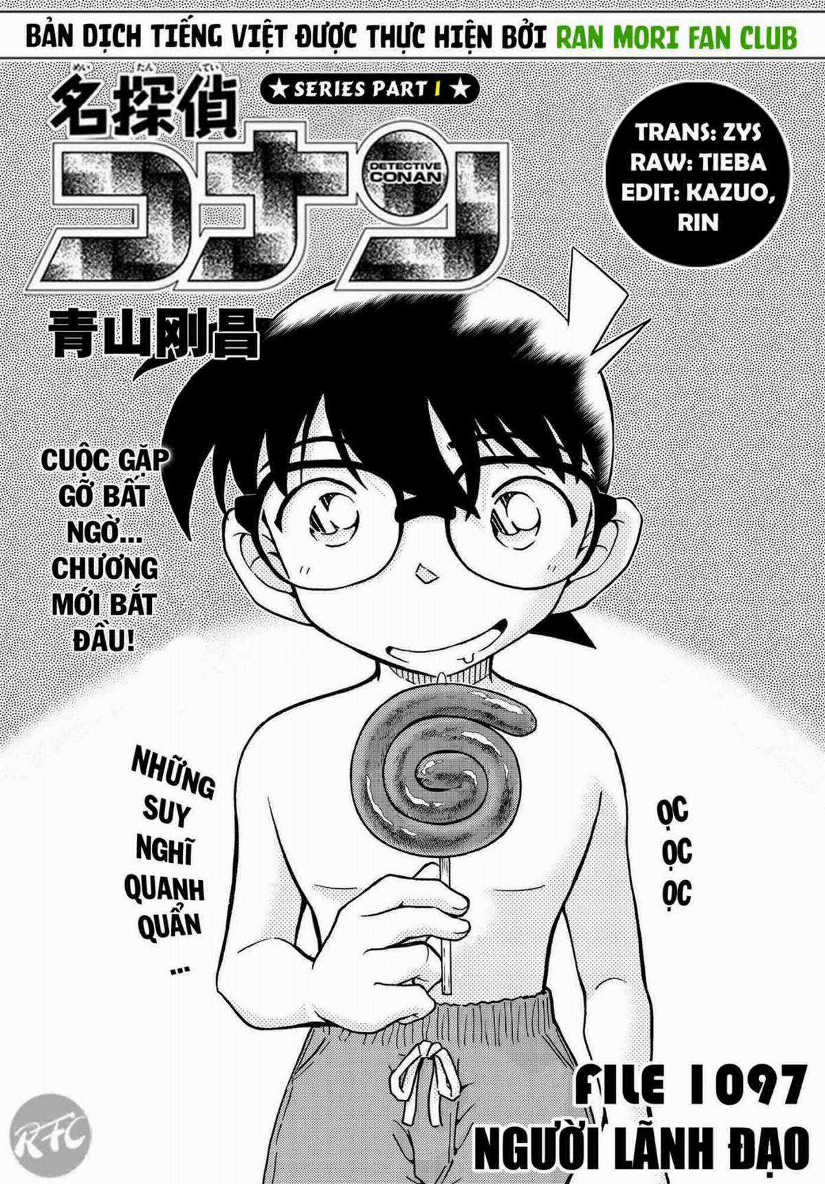 Conan Chapter 1097 trang 0