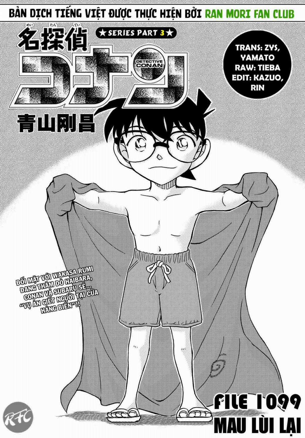 Conan Chapter 1099 trang 0