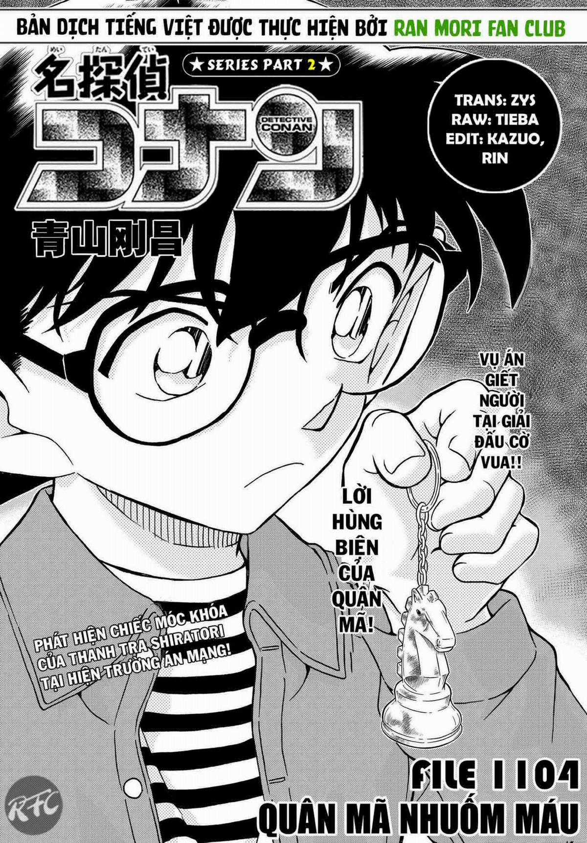 Conan Chapter 1104 trang 0