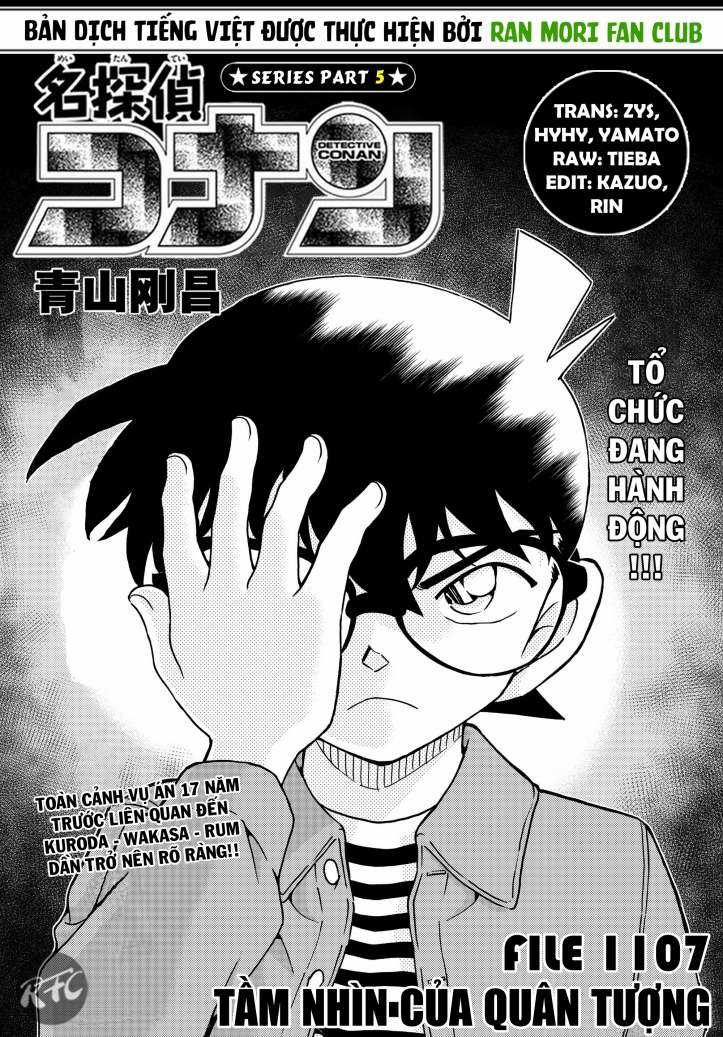 Conan Chapter 1107 trang 0