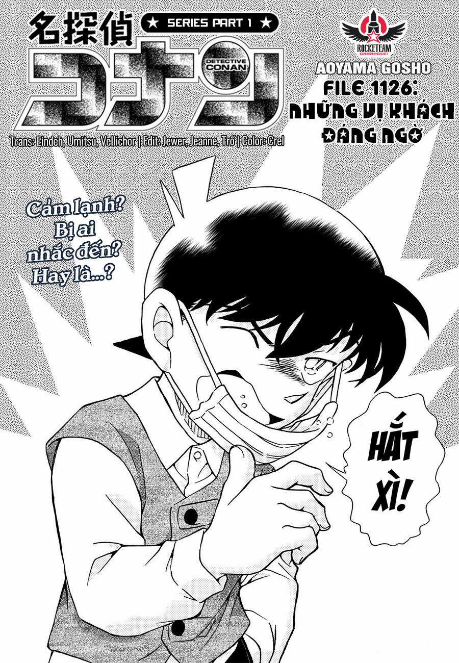 Conan Chapter 1126 trang 1