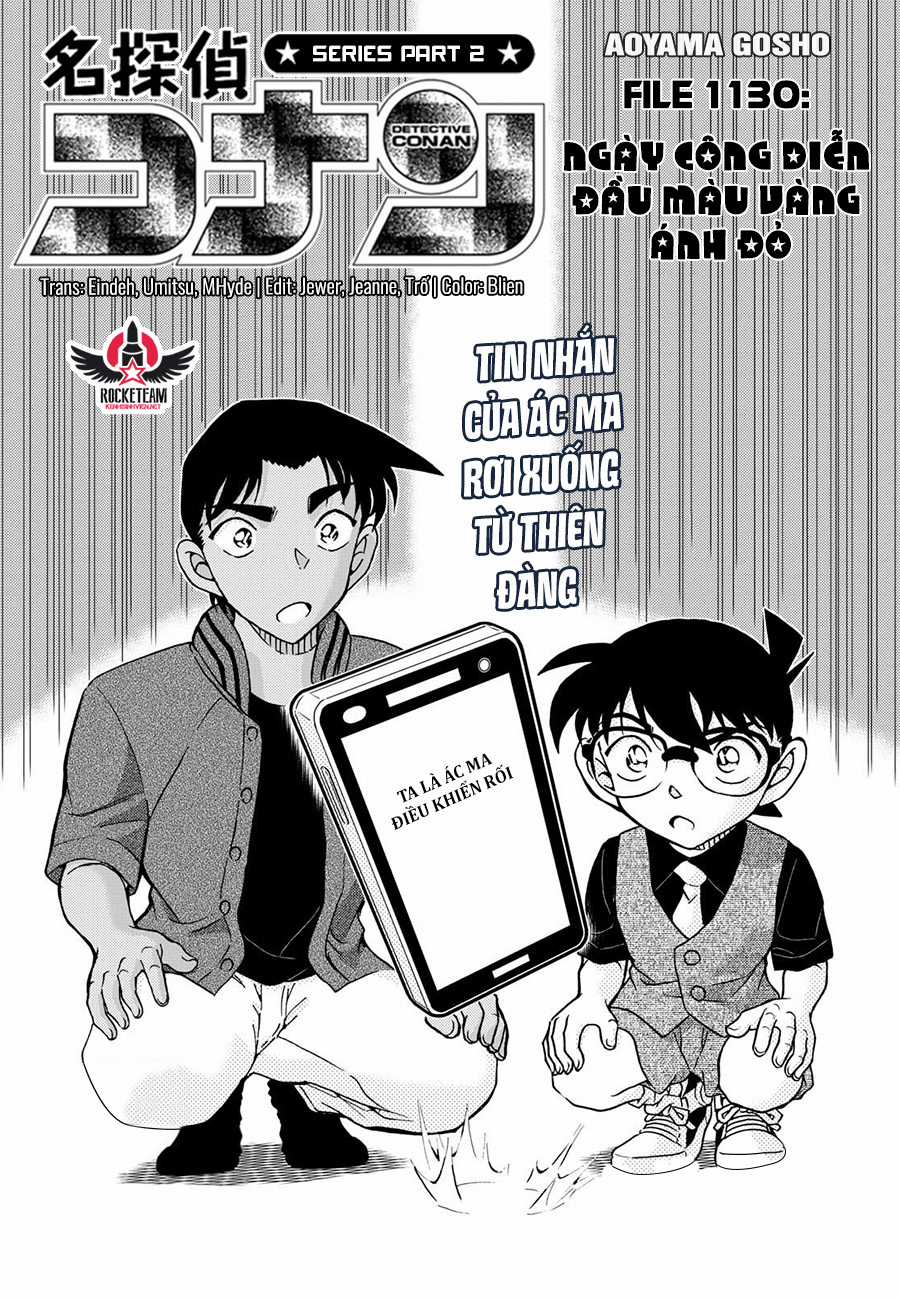 Conan Chapter 1130 trang 1