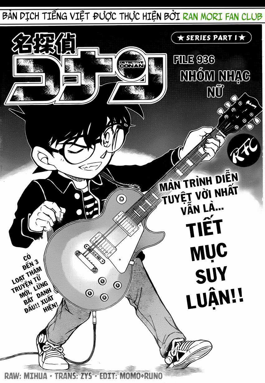 Conan Chapter 936 trang 1