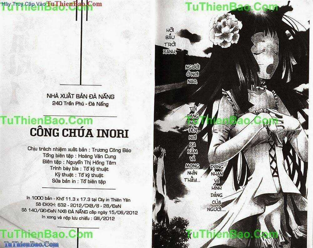 Công Chúa Inori Chapter 1 trang 1