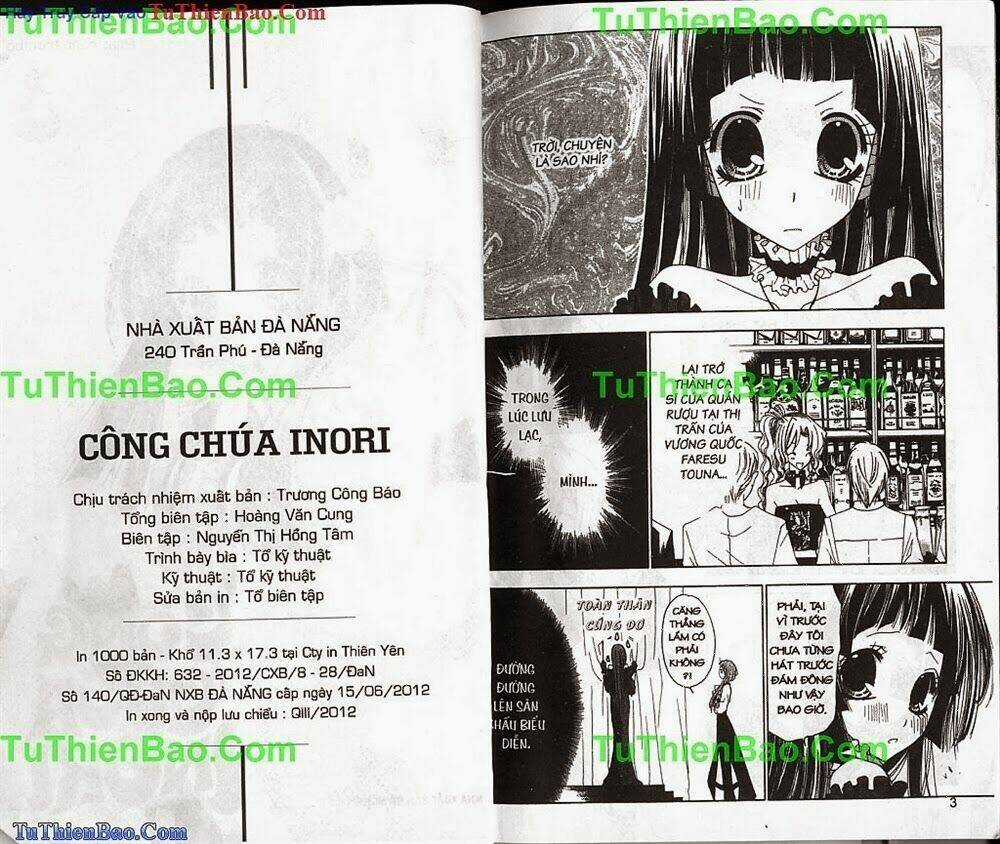 Công Chúa Inori Chapter 3 trang 1