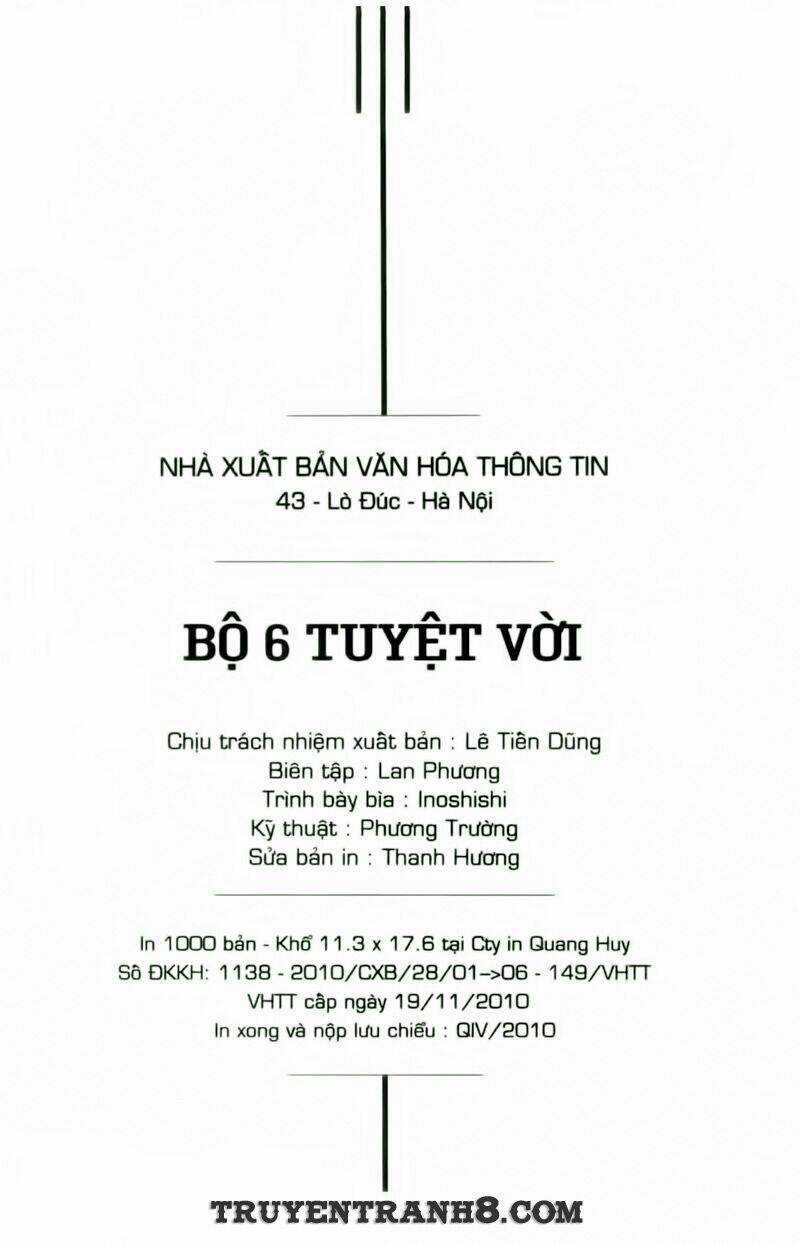 Cool Six - Bộ 6 Tuyệt Vời Chapter 1 trang 1