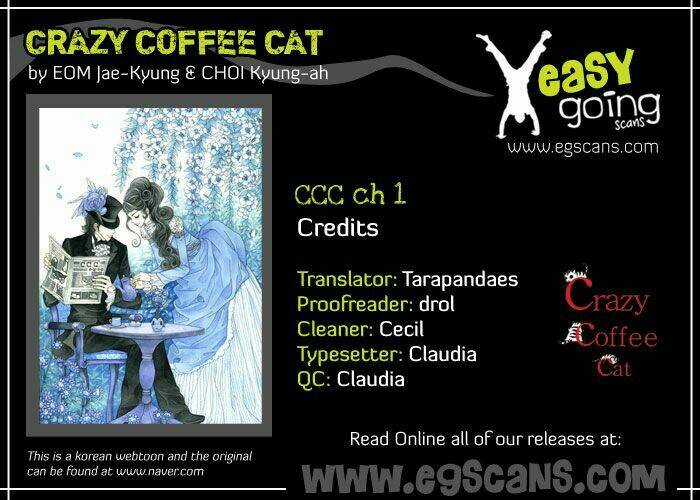 Crazy Coffee Cat Chapter 1 trang 1