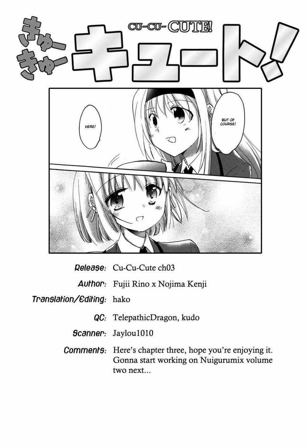 Cu-Cu-Cute! Chapter 3 trang 0