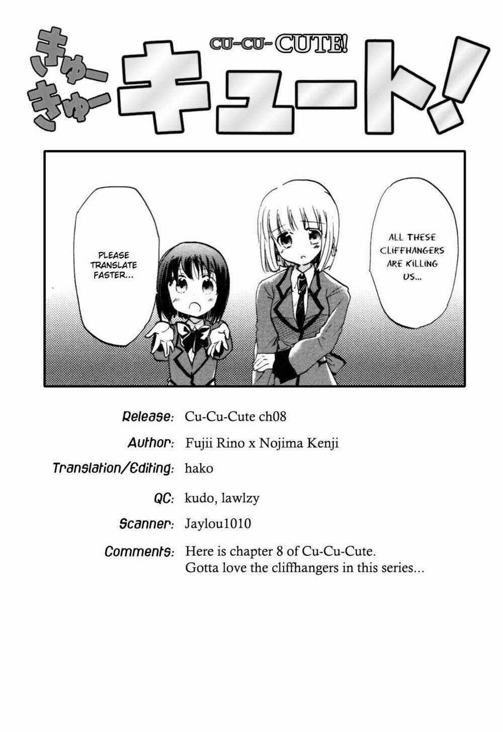 Cu-Cu-Cute! Chapter 8 trang 0