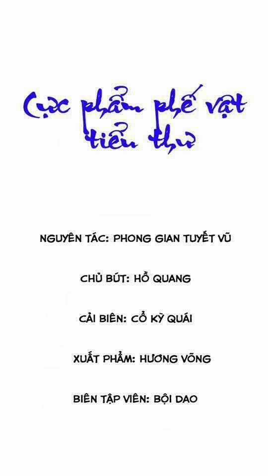 Cực Phẩm Phế Vật Tiểu Thư Chapter 10 trang 1