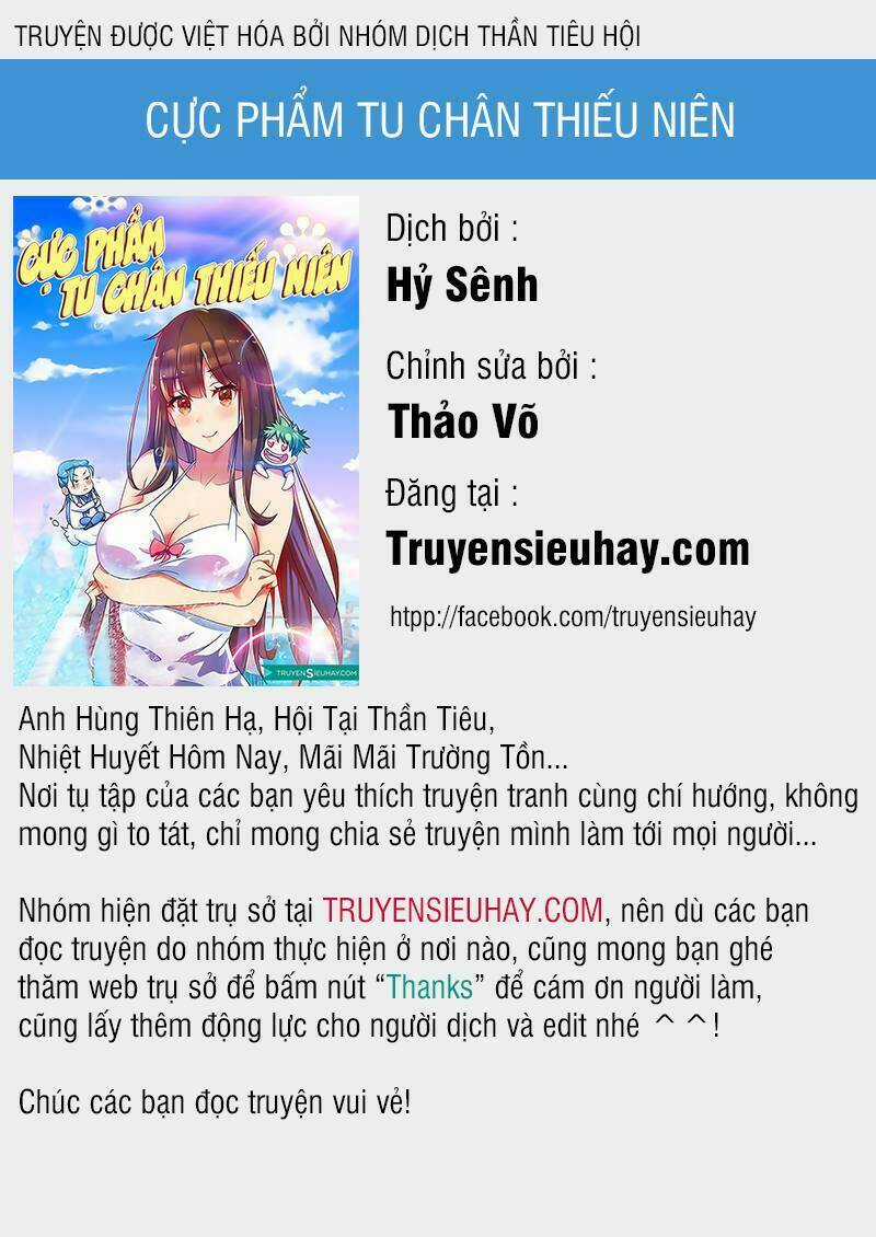 Cực Phẩm Tu Chân Thiếu Niên Chapter 113 trang 0