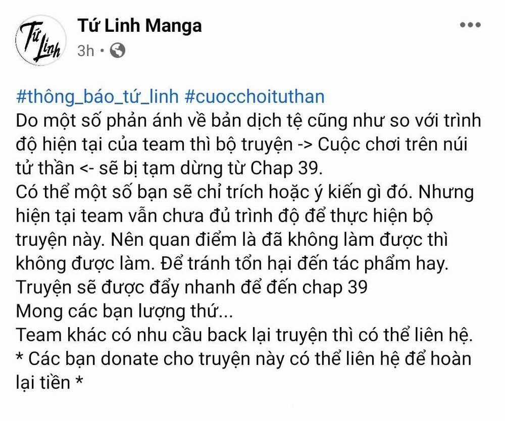 Cuộc Chơi Trên Núi Tử Thần Chapter 32.1 trang 0