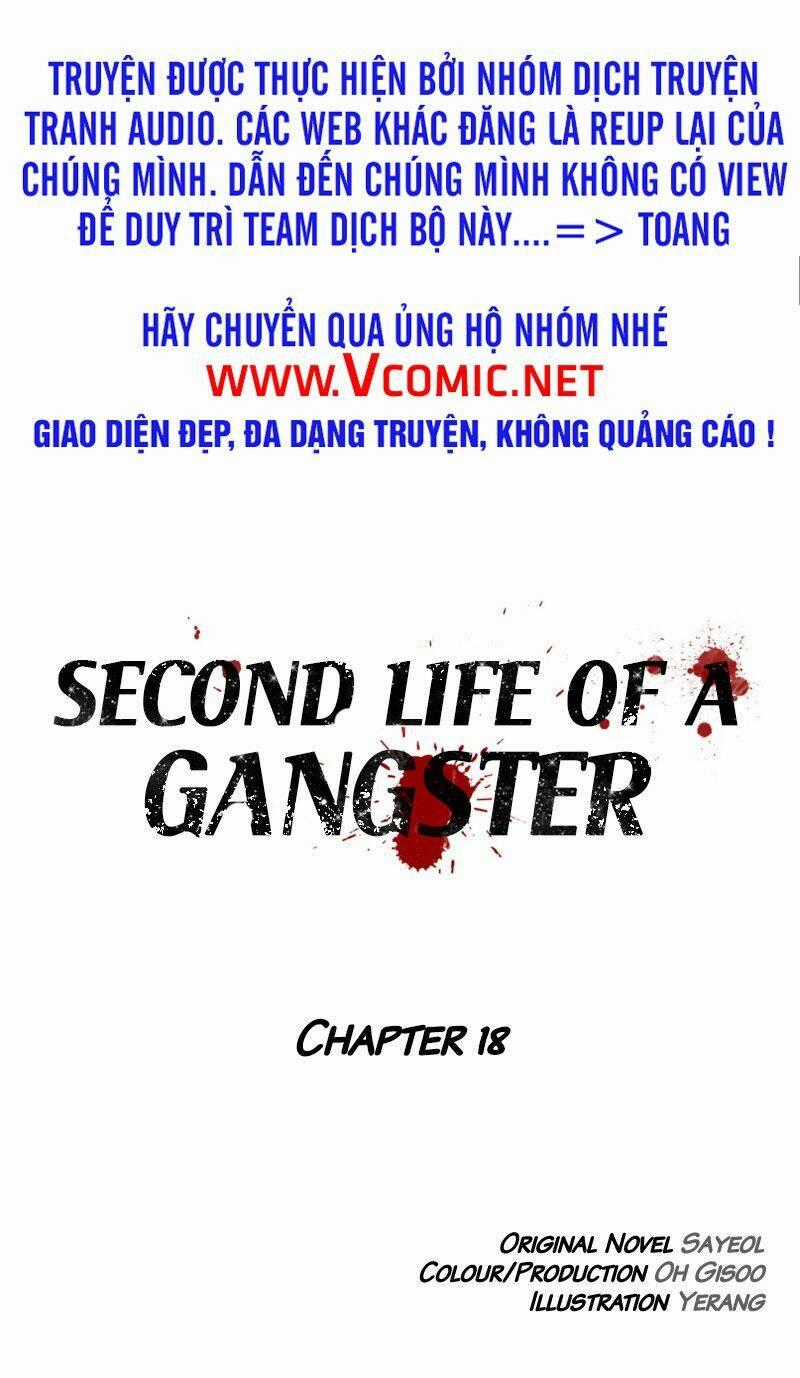 Cuộc Đời Thứ Hai Của Một Gangster Chapter 18 trang 0