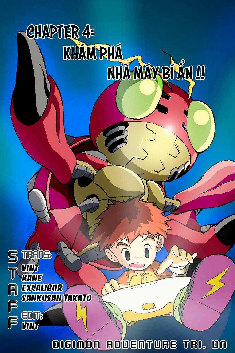 Cuộc Phiêu Lưu Của Những Con Thú Digimon Chapter 4 trang 1