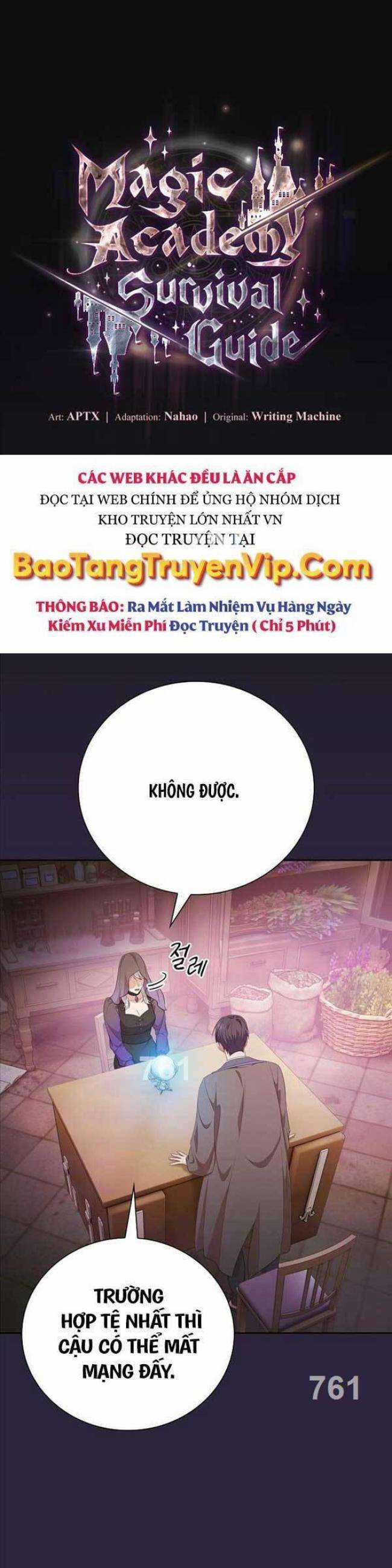 Cuộc Sống Của Pháp Sư Tại Học Viện Ma Pháp Chapter 72 trang 0