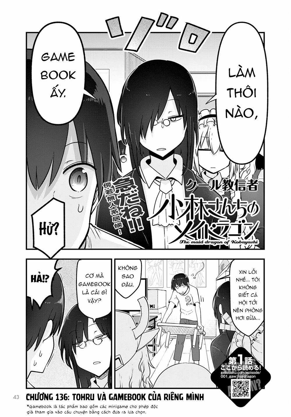 Cuộc Sống Trả Ơn Của Nàng Rồng Tohru! Chapter 136 trang 1