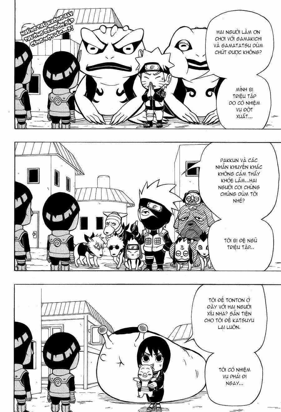 Cửu Vĩ Hồ Ly Ngoại Truyện Rock Lee Chapter 14 trang 1