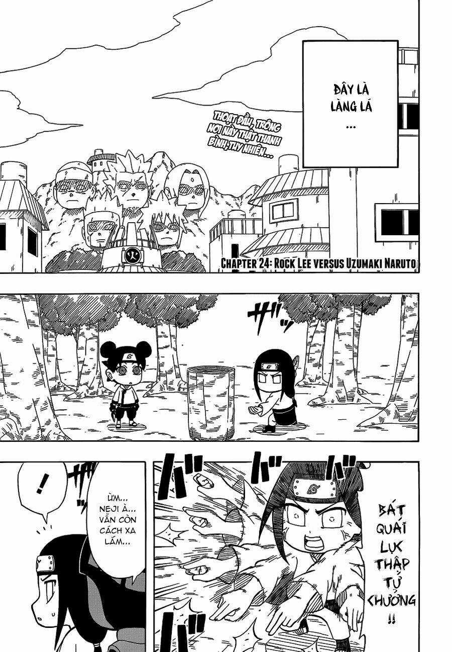 Cửu Vĩ Hồ Ly Ngoại Truyện Rock Lee Chapter 24 trang 1