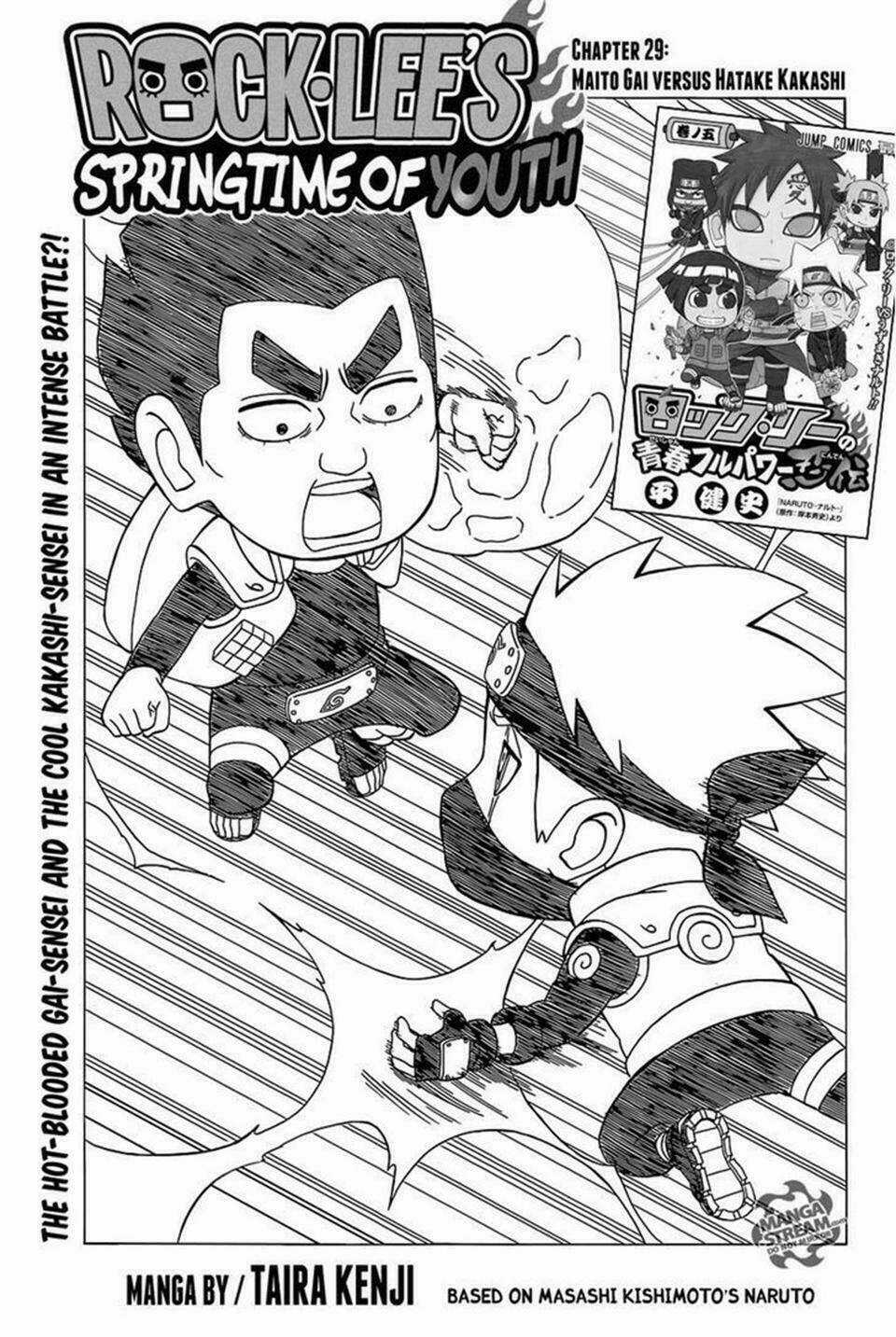 Cửu Vĩ Hồ Ly Ngoại Truyện Rock Lee Chapter 29 trang 1