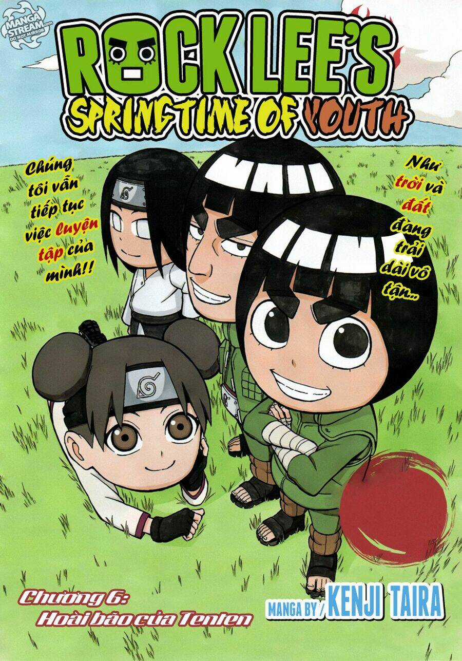 Cửu Vĩ Hồ Ly Ngoại Truyện Rock Lee Chapter 6 trang 0