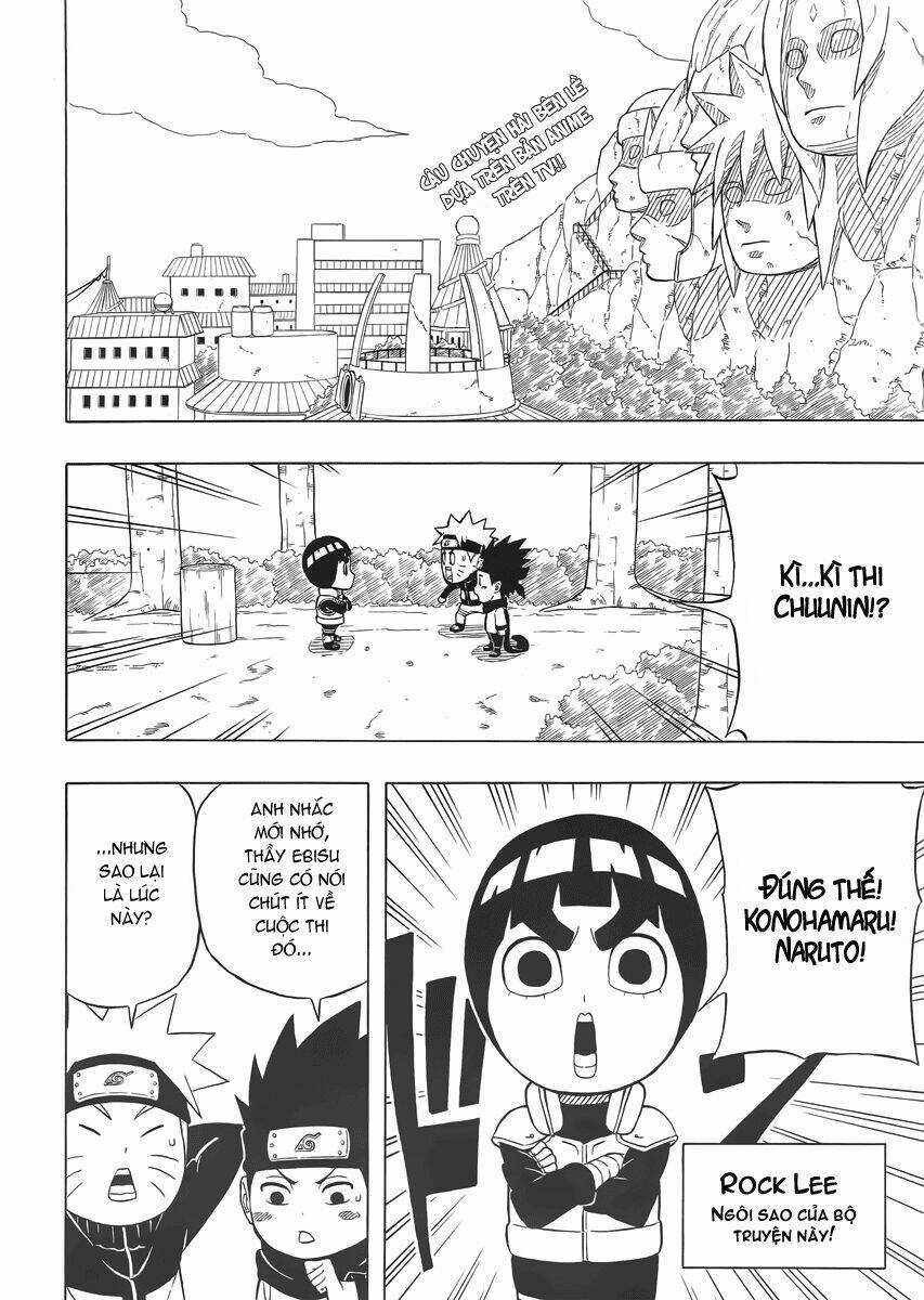 Cửu Vĩ Hồ Ly Ngoại Truyện Rock Lee Chapter 7.5 trang 1