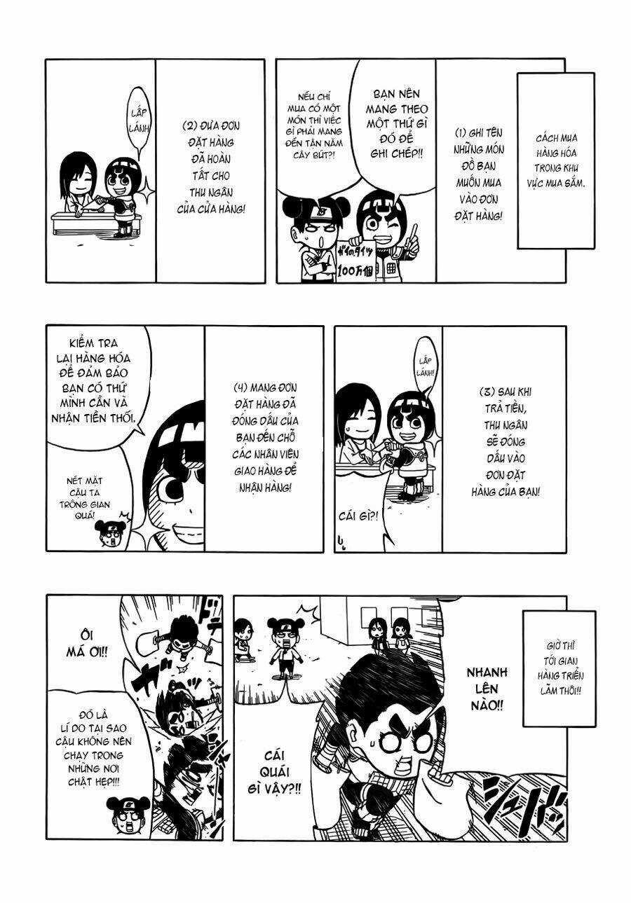 Cửu Vĩ Hồ Ly Ngoại Truyện Rock Lee Chapter 8.5 trang 1