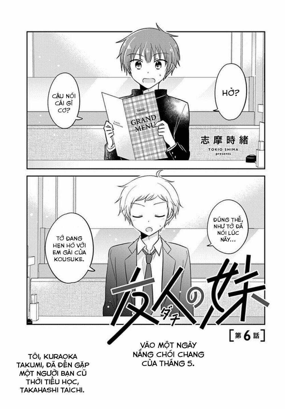 Dachi No Imouto Chapter 16 trang 1