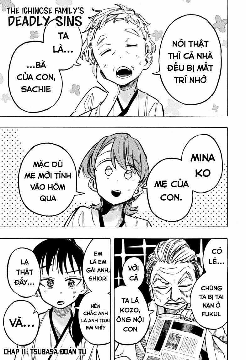 Đại Tội Của Nhà Ichinose Chapter 11 trang 1