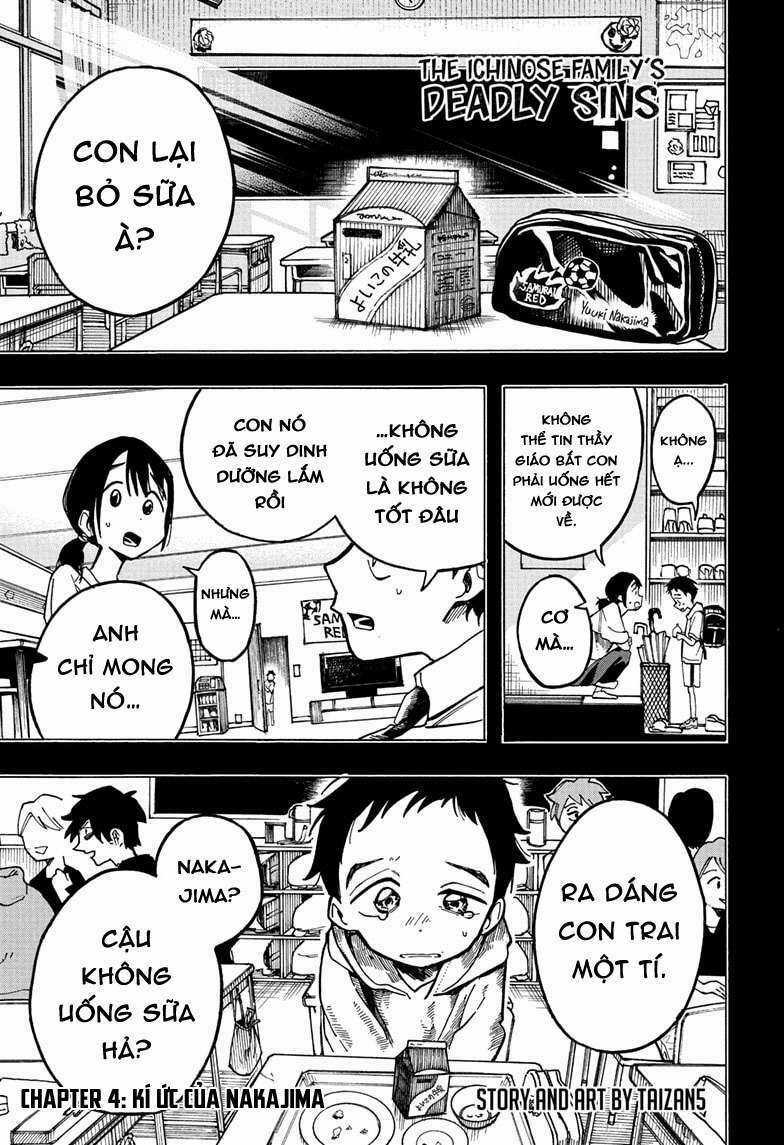 Đại Tội Của Nhà Ichinose Chapter 4 trang 1