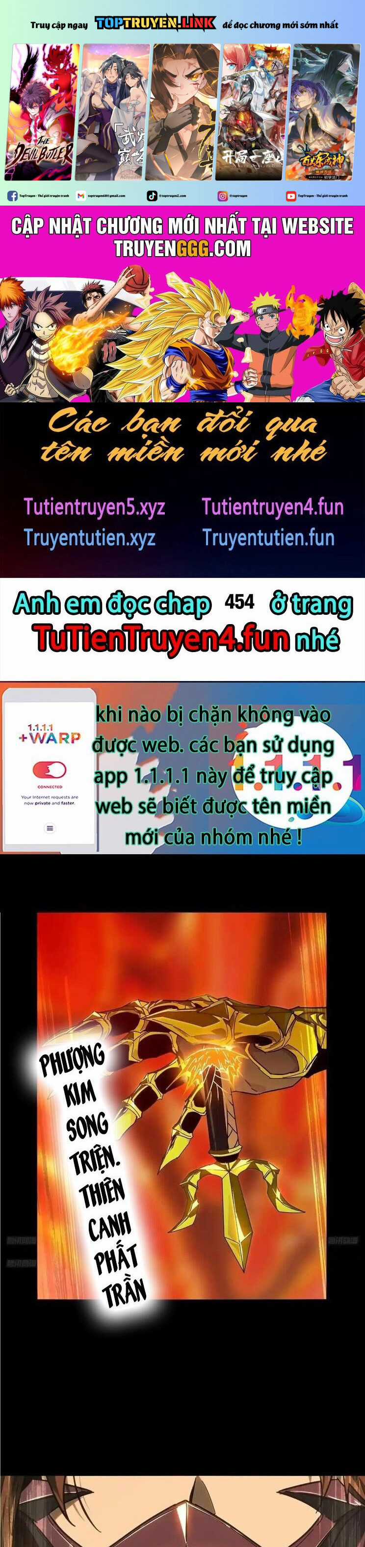 Đại Tượng Vô Hình Chapter 453 trang 1