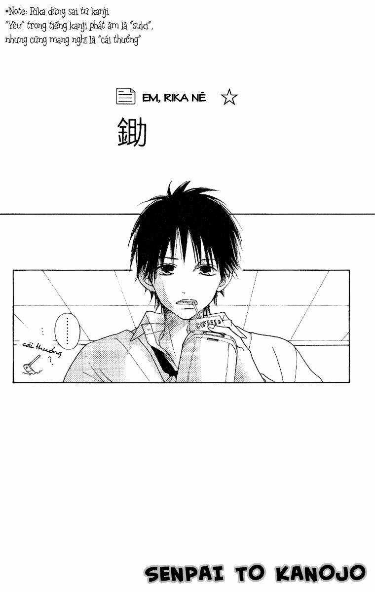 Đàn Anh Lớp Lớn - Senpai To Kanojo Chapter 7 trang 1