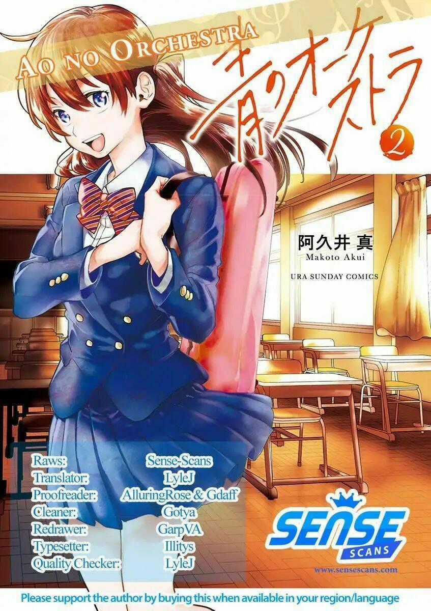 Dàn Giao Hưởng Thiên Thanh - Ao No Orchestra Chapter 11 trang 1