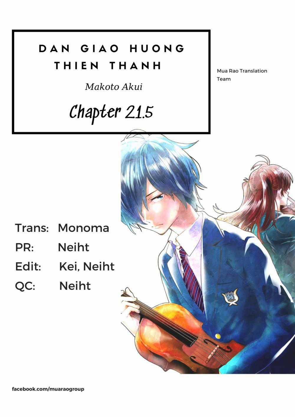 Dàn Giao Hưởng Thiên Thanh - Ao No Orchestra Chapter 21.5 trang 0