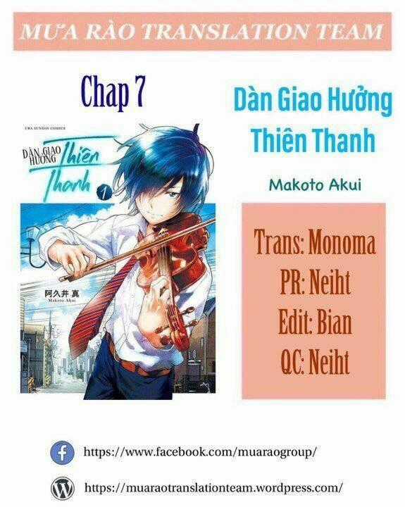 Dàn Giao Hưởng Thiên Thanh - Ao No Orchestra Chapter 7 trang 0