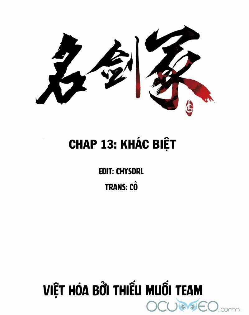 Danh Kiếm Chủng Chapter 13 trang 1